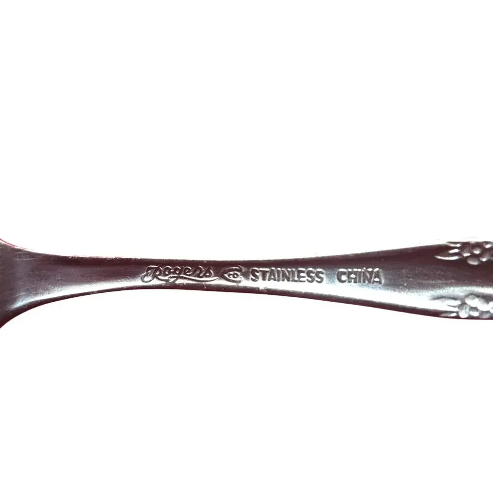 Stanley Roberts Dream Rose Soup Spoons Set of 2 7